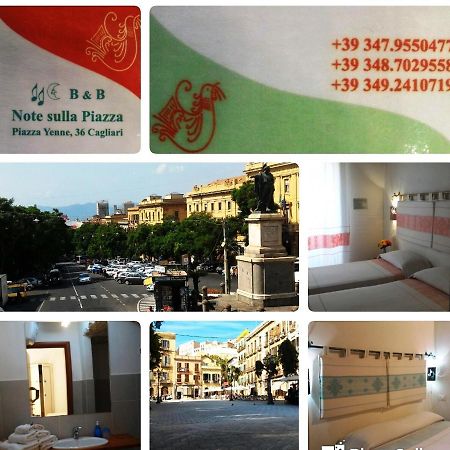 Bed and Breakfast Note Sulla Piazza Cagliari Zewnętrze zdjęcie
