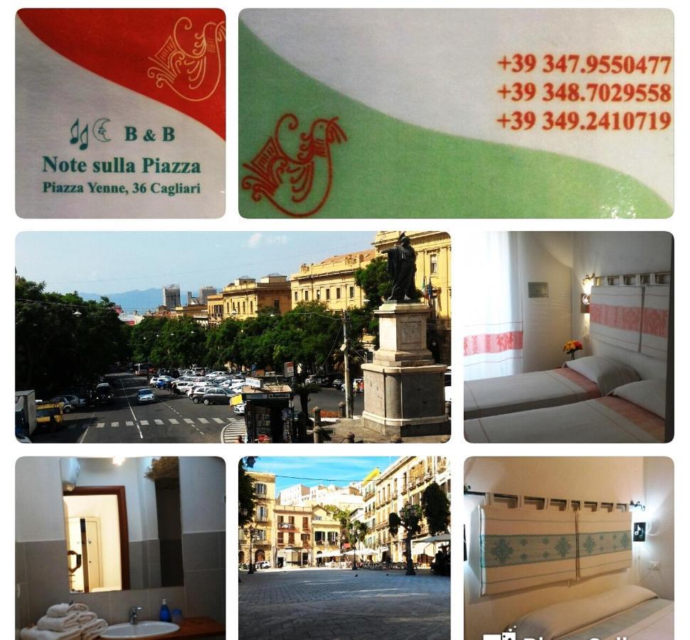 Bed and Breakfast Note Sulla Piazza Cagliari Zewnętrze zdjęcie